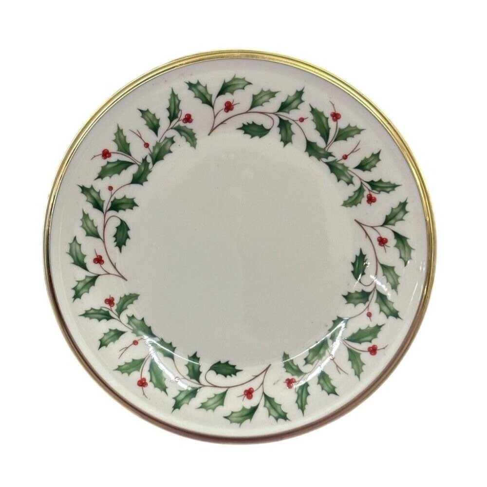 Lenox Holiday Christmas pattern REPLACEMENT salad plate
